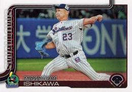 2025 TOPPS NPBプロ野球 #120 石川雅規(ヤクルト) レギュラーカード