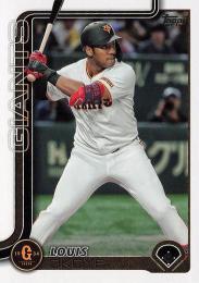 2025 TOPPS NPBプロ野球 #133 オコエ瑠偉(巨人) レギュラーカード
