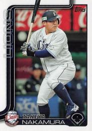 2025 TOPPS NPBプロ野球 #134 中村剛也(西武) レギュラーカード