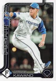 2025 TOPPS NPBプロ野球 #154 河野竜生(日本ハム) レギュラーカード