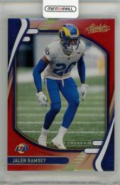 2021 PANINI Absolute Los Angeles Rams Spectrum Red #5 / Jalen Ramsey 【072/100】