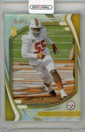 2021 PANINI Absolute Pittsburgh Steelers Rookies Spectrum #164 / Quincy Roche 【202/250】