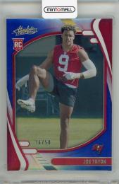 2021 PANINI Absolute Tampa Bay Buccaneers Spectrum Blue #191 / Joe Tryon 【26/50】