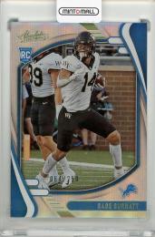 2021 PANINI Absolute Detroit Lions Rookies Spectrum #196 / Sage Surratt 【064/250】