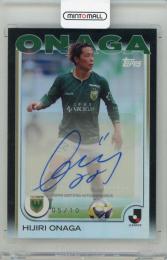 2025 TOPPS J.League フラッグシップ 翁長聖 直筆サインカード Black Foil【05/10】 東京ヴェルディ