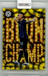 2025-26 TOPPS UEFA Japan Edition Lautaro Martinez Born Champ Yellow Sunflower #BCJ7【40/50】 FC Internazionale Milano