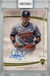 2014 Topps Supreme Omar Vizquel Autographs #SA-OV 【16/50】 Cleveland Indians