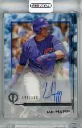 2019 Topps Tribute Ian Happ Autographs Blue #TA-IH ※傷・裏面白かけあり【141/150】 Chicago Cubs