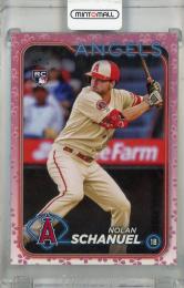 2024 Topps Japan Edition Nolan Schanuel Cherry Blossoms #92 RC【86/99】 Los Angeles Angels