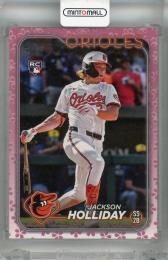 2024 Topps Japan Edition Jackson Holliday Cherry Blossoms #26 RC【70/99】 Baltimore Orioles