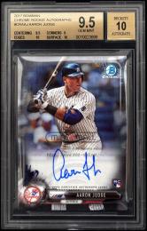 2017 Bowman Chrome #CRAAJ Aaron Judge Rookie Autographs【BGS GEM MT 9.5/AU10】 New York Yankees