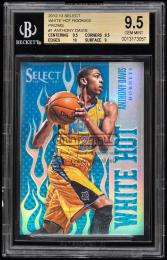 2012-13 Select #1 Anthony Davis White Hot Rookies Prizms【1/25】【BGS GEM MINT 9.5】 New Orleans Hornets