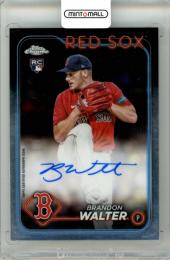 2024 Topps Chrome Brandon Walter #RA-BWA Rookie Autograph Red Sox