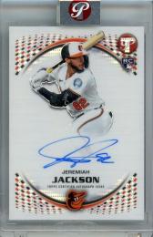 2026 Topps Pristine Jeremiah Jackson Pristine Autographs #PA-JJA RC Baltimore Orioles