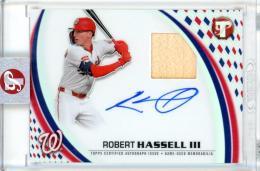 2026 Topps Pristine Robert Hassell III  Pristine Pieces Autograph Relics #PPAR-RHA Washington Nationals