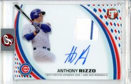 2026 Topps Pristine Anthony Rizzo Pristine Pieces Autograph Relics #PPAR-AR Chicago Cubs