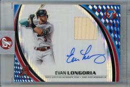 2026 Topps Pristine Evan Longoria Pristine Pieces Autograph Relics Blue Pristine Refractor #PPAR-EL【40/75】 Arizona Diamondbacks