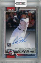 2026 Topps Chrome Chase DeLauter Chrome Rookie Autographs #RA-CD RC Cleveland Guardians