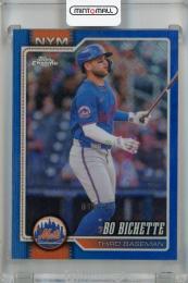 2026 Topps Chrome LogoFractor Bo Bichette Blue LogoFractor #109 【049/150】 New York Mets