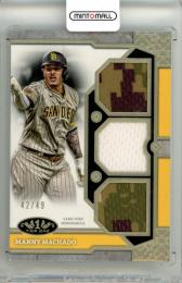 2024 Topps Tier One Manny Machado #T1R-MMA Tier One Relic Triple Parallel【42/49】 Padres