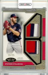 2024 Topps Tier One Stephen Strasburg #T1R-SST Tier One Relic Dual Patch Parallel【19/25】 Nationals