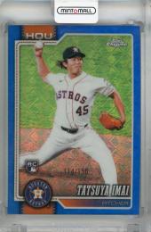 2026 Topps Chrome LogoFractor Tatsuya Imai Blue LogoFractor #242 RC【114/150】 Houston Astros