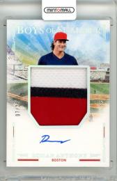 2025 Panini Boys Of Summer Roman Anthony #JMS-RA Jumbo Material Signature Holo Silver Parallel【07/25】 Red Sox