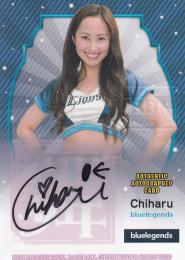 2020 BBM DANCING HEROINE -舞- 埼玉西武 Chiharu 直筆サインカード 07/60
