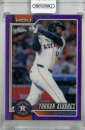 2026 Topps Chrome LogoFractor Yordan Alvarez Purple LogoFractor #3 ※裏面傷あり【64/75】 Houston Astros