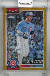 2026 Topps Chrome LogoFractor Seiya Suzuki Gold LogoFractor #34【50/50(ラストナンバー)】 Chicago Cubs