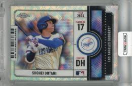 2026 Topps Chrome LogoFractor Shohei Ohtani Big Ticket Players LogoFractor #BTP-3 Los Angeles Dodgers