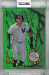 2026 Topps Chrome LogoFractor Aaron Judge Wrecking Crew Green LogoFractor #WC-1 【74/99】 New York Yankees