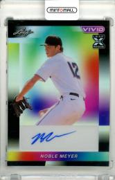 2023 Leaf Vivid Noble Meyer #BA-NM1 Base Autograph Black Prismatic Parallel【1/5】《1stナンバー》