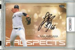 2023 BBM ルーキーエディション 仲三河優太 Prospects 直筆サインカード【19/30】 西武