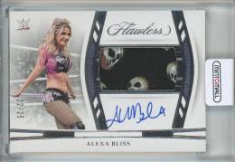 2024 Panini Flawless Alexa Bliss Horizontal Autographed Memorabilia　#HZ-ALX【22/25】《へこみあり》
