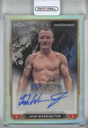 2024 Topps Chrome Boxing Josh Warrington Autographs #CBA-JWN
