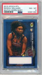 2015 Epoch INTERNATIONAL Serena Williams Match Worn Shirt【56/60】【PSA8】