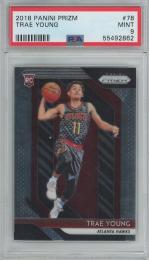 2018-19 Panini Prizm Trae Young #78【PSA9】 Atlanta Hawks