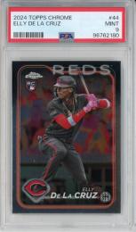 2024 Topps Chrome Elly De La Cruz Base【PSA 9】《MINT》 Cincinatti Reds