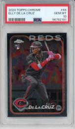 2024 Topps Chrome Elly De La Cruz Base【PSA 10】《Gem-MINT》 Cincinatti Reds