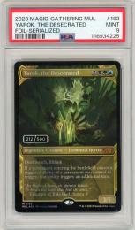 【EN】【FOIL-SERIALIZED】《Yarok, the Desecrated》[0193](M)【PSA9】