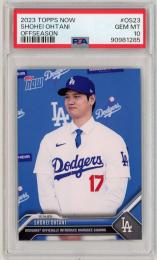 2023 TOPPS NOW Shohei Ohtani Offseason #OS23【PSA10】《Gem-MINT》Los Angeles Dodgers