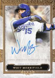 2020 TOPPS Five Star Whit Merrifield Five Star Base Autograph FSA-WM