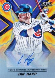 2017 TOPPS Fire Ian Happ Fire Autograph Purple 50枚限定 /17