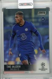 2020-21 Topps Stadium Club Chrome UEFA Champions League Chelsea FC Tino Anjorin Base Refractor(パラレル版)