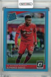 2018-19 Donruss FC Bayern Munich Alphonso Davies Base Optic Rated Rookie Aqua(パラレル版) 097/149