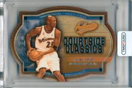 【裏面若干白欠けあり】2002-03 FLEER Authentix Michael Jordan #5of15 CC【673/750】