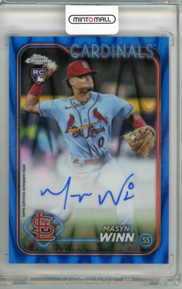 ミントモール / MINT 吉祥寺店 / 2024 Topps Chrome Masyn Winn 直筆サイン【082/150】 St.Louis  Cardinals