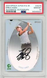 2024 EPOCH JLPGA 日本女子プロゴルフ協会 ROOKIES&STARS 原英莉花 #AG-15 Authenthic Autograph 直筆サインカード【5/10】【PSA10】