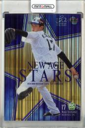 2020 BBM 1st Version 佐々木朗希 NEW AGE STARS(RC) 千葉ロッテマリーンズ
